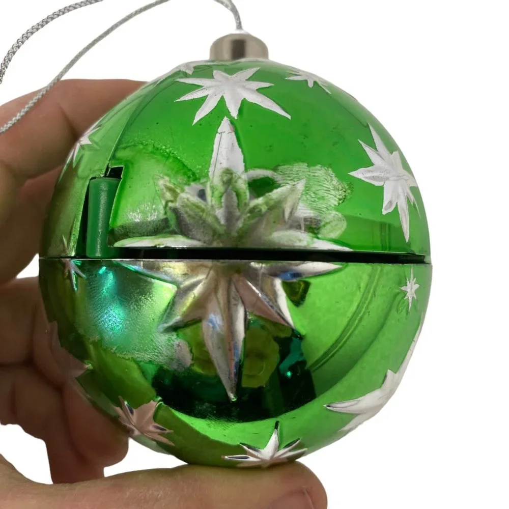 Mr. Christmas musical motion nativity ornament wind up diorama 3.5
